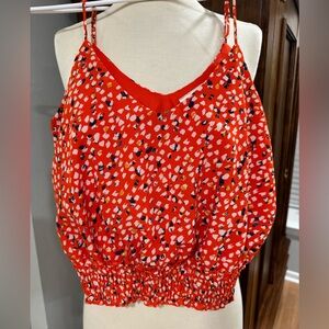 Women’s Willow Root (buckle) floral tank